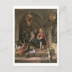 Cartão Postal A Larder do Jogo (painel)