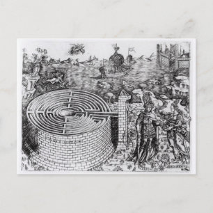 Cartão Postal A lenda do Teseu