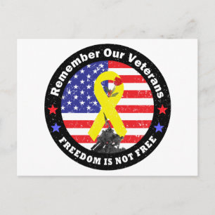 CARTÃO POSTAL A LIBERDADE NÃO É LIVRE