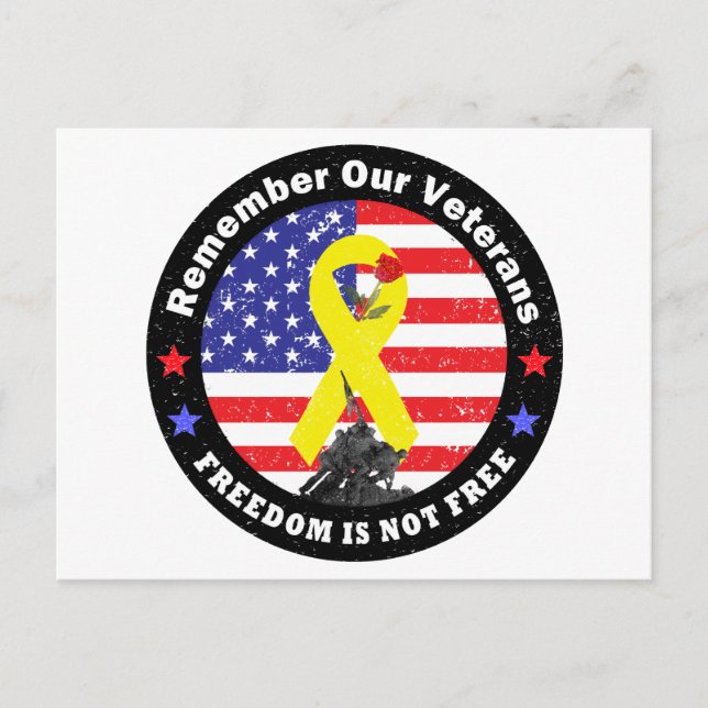 CARTÃO POSTAL A LIBERDADE NÃO É LIVRE (Frente)