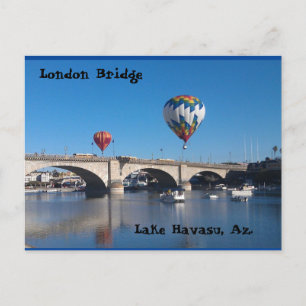 Cartão Postal A London Bridge, Lake Havasu, Az. Cartão-postal
