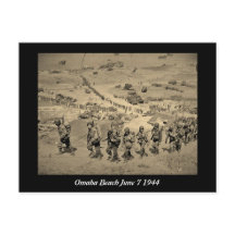 A Longa Linha Da Praia De Omaha