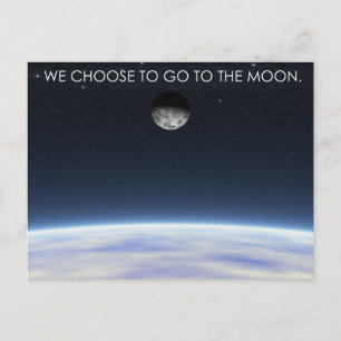 Cartão Postal À Lua