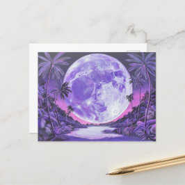 Cartão Postal "A Lua Impossível"-