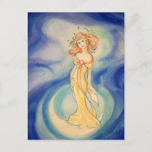 Cartão Postal A Lua Sob Seus Pés