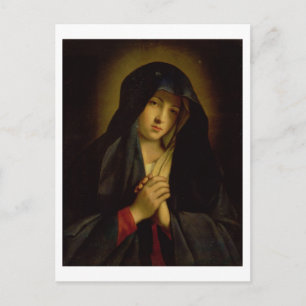 Cartão Postal A Madonna na Dor (óleo sobre tela)
