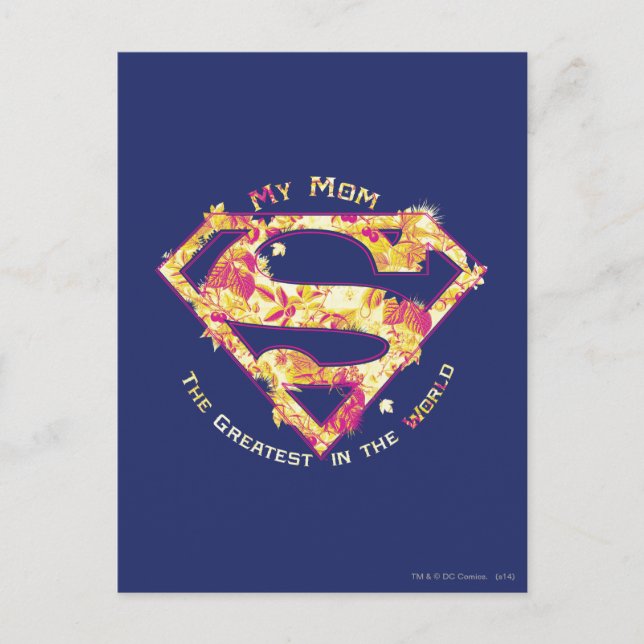 Cartão Postal A maior mãe do mundo (Frente)