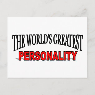 Cartão Postal A Maior Personalidade do Mundo