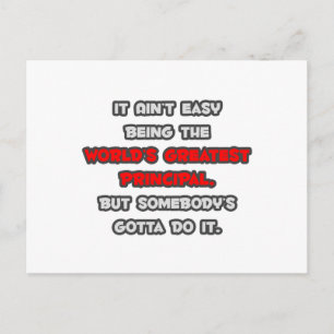 Cartão Postal A maior Piada principal do mundo