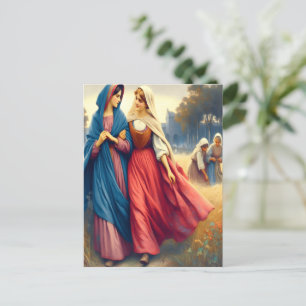 Cartão Postal A mão de Ruth em frente a novos começos