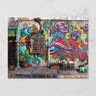 Cartão Postal A Mão Do Artista