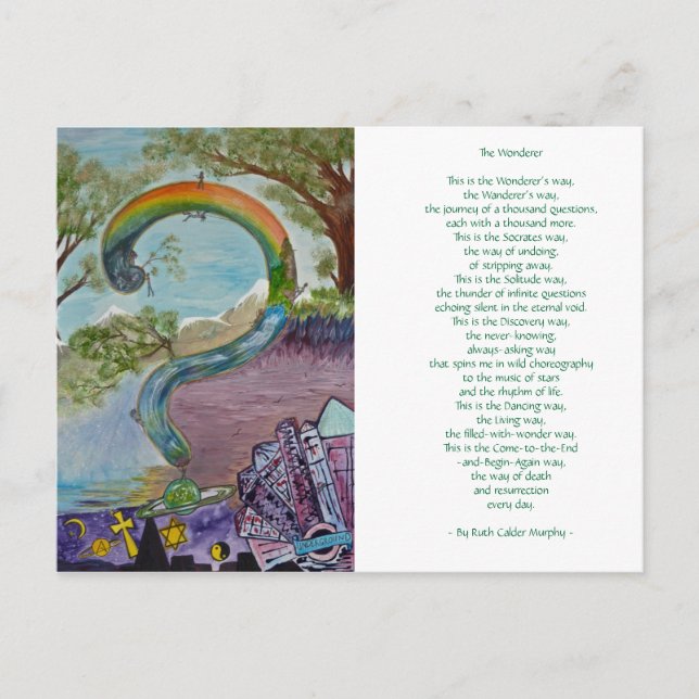 Cartão Postal A Maravilha - Por Ruth Calder Murphy - Cartão-post (Frente)