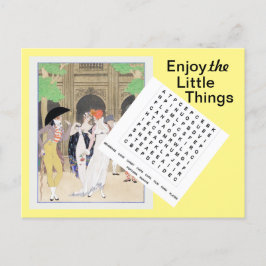 Cartão Postal A Maravilhosa no Palácio Real (1921) por Barbier