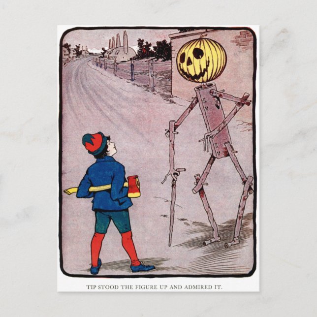 Cartão Postal A maravilhosa Terra do Cartão-postal de Oz (Frente)