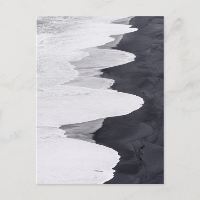 Cartão Postal A Maré Invade a Praia Preta (Frente)
