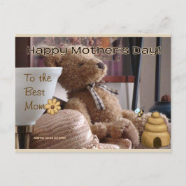 Cartão Postal À Melhor Mãe | Cartão-postal Blue Beach™