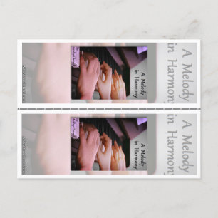Cartão Postal "A Melody in Harmony" by Ashley Chunell Bookmarks