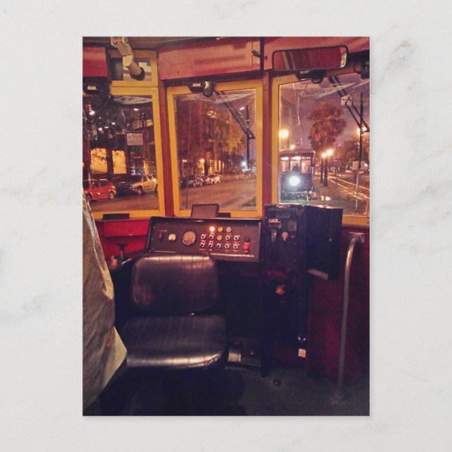 Cartão Postal A minha viatura, Nova Orleans (Frente)