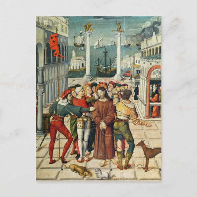 Cartão Postal A Mocking do Cristo (Frente)