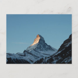 Cartão Postal A Montanha Matterhorn
