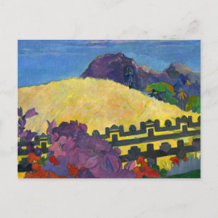 Cartão Postal A Montanha Sagrada, 1892 por Paul Gauguin