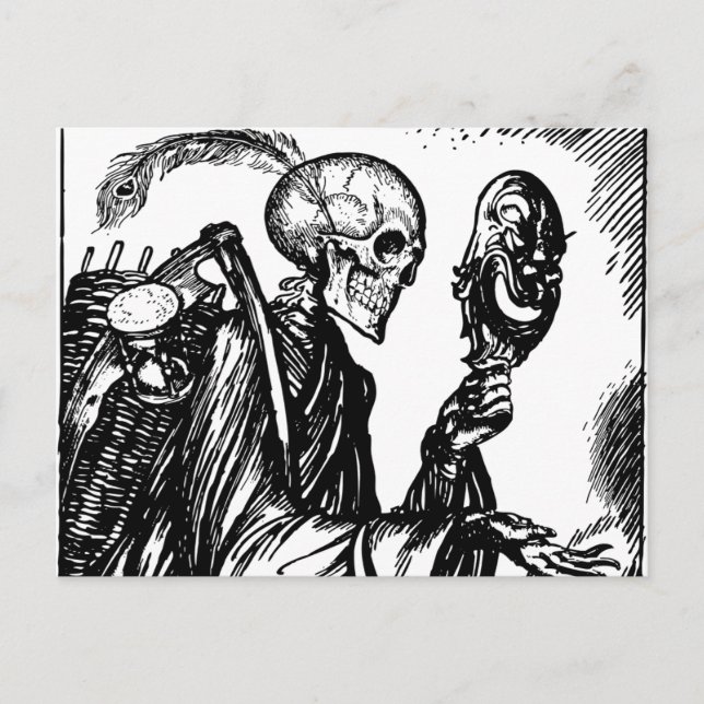 Cartão Postal A morta (Frente)