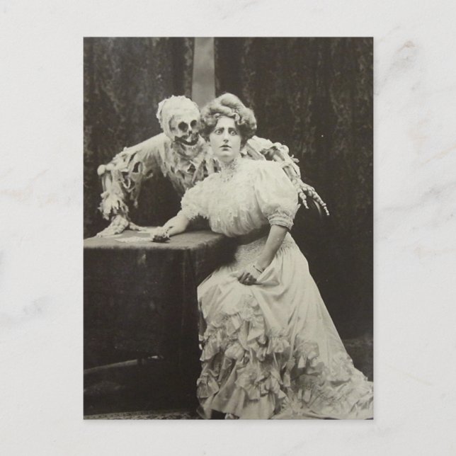 Cartão Postal A Morte E A Maiden (Frente)