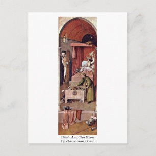 Cartão Postal A Morte E O Miserável De Jheronimus Bosch
