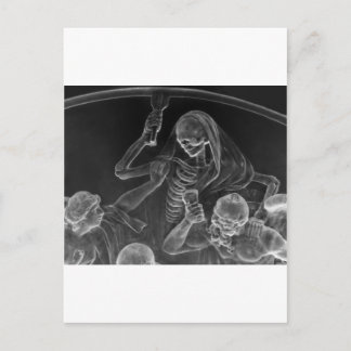 Cartão Postal A morte vem um chamamento.