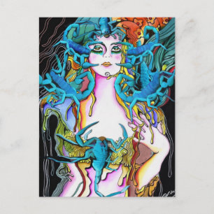 Cartão Postal A Mulher Escorpião