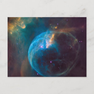 Cartão Postal A Nebulosa Bubble, Ngc 7635.