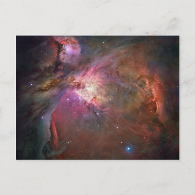 Cartão Postal A Nebulosa Orion (Frente)