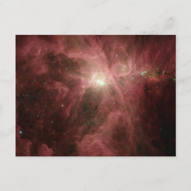 Cartão Postal A Nebulosa Orion (Frente)