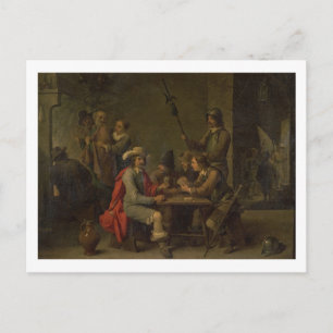 Cartão Postal A Negação de São Pedro, 1646 (óleo sobre tela)