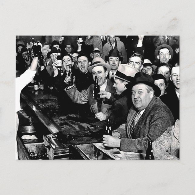 Cartão Postal A Noite A Proibição Terminou (Frente)