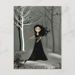 Cartão Postal A noite está caindo.