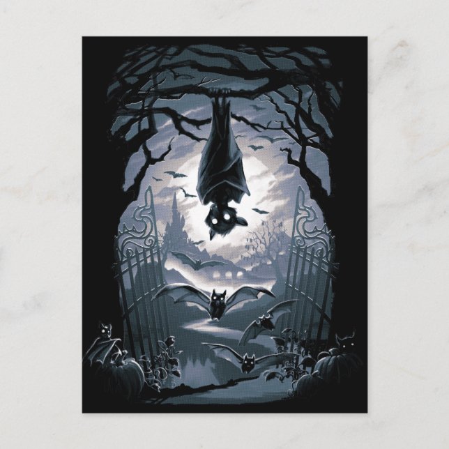 Cartão Postal A Noite o Regozija (Frente)