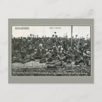 A Northumberland fusiliers após a batalha