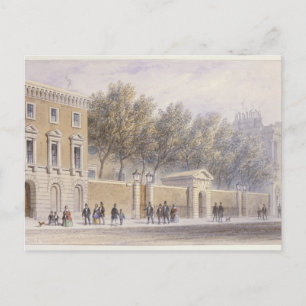 Cartão Postal A Nova Entrada para a Sala dos Gronadores, 1854