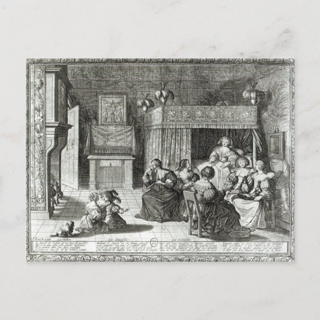 Cartão Postal A Nova Mãe (Frente)