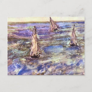 Cartão Postal A paisagem, 1873, por Edouard Manet