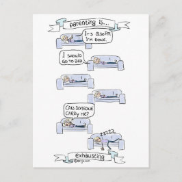 Cartão Postal A parentalidade… está esgotando