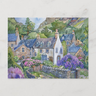 Cartão Postal A Peaceful Scottish Village