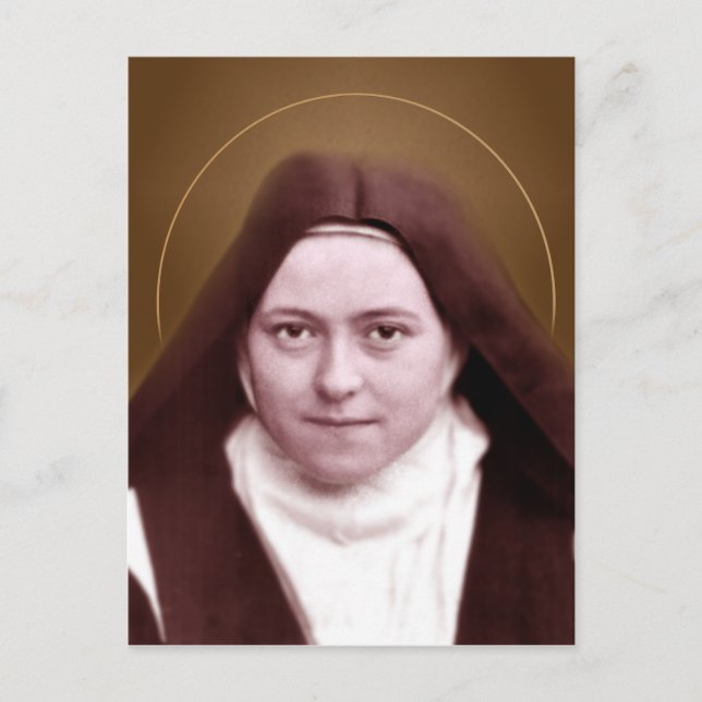 CARTÃO POSTAL A PEQUENA FLOR, (Frente)