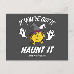 Cartão Postal A Pequena Miss Sunshine Assombra no Halloween