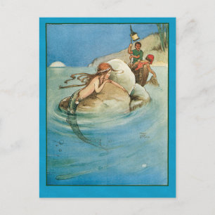 Cartão Postal A Pequena Sereia