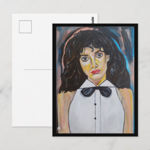 Cartão Postal A Pintura Dançarina por Alfred Fox