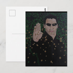 Cartão Postal A Pintura de Alfred Fox