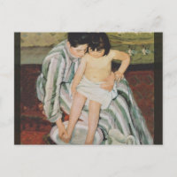 A Pintura do Banho de Mary Cassatt Child