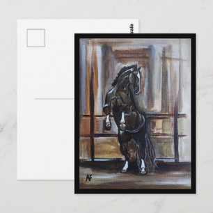 Cartão Postal A Pintura do Cavalo Selvagem por Alfred Fox